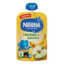 Пюре Nestle Яблоко-банан, 90 г в магазинах Дикси