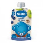 Пюре Nestle Яблоко-черника, 90 г