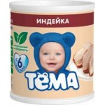 Пюре Тёма Индейка, с 6 месяцев, 90/100 г