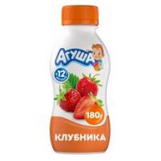 Ряженка Агуша Клубника 2,9%, 180 г в магазинах Дикси