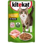 Корм для кошек Kitekat Курица в желе, влажный, 85 г