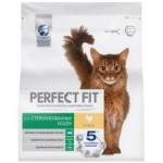 Корм для стерилизованных кошек Perfect Fit Курица, сухой, 1,2 кг