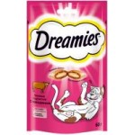 Лакомство для кошек Dreamies Лакомые подушечки с говядиной, 60 г