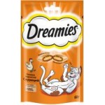 Лакомство для кошек Dreamies Лакомые подушечки с курицей, 60 г