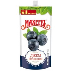 Джем Махеевъ Черничный, 300г в магазинах Фасоль