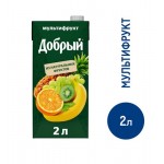 Нектар Добрый Мультифрукт, 2л