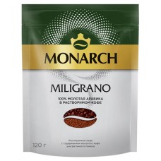 Кофе Monarch Milligrano растворимый с добавлением молотого, 120г в магазинах Фасоль