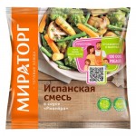 Овощная смесь Мираторг Испанская в соусе Ривейра замороженная, 400г