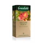 Чай Greenfield Peach mellow peach зеленый 1.8г x 25шт, 45г Чай Greenfield Peach mellow peach зеленый 1.8г x 25шт, 45г