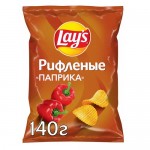 Чипсы Lay's рифленые Паприка, 140г