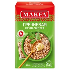 Крупа гречневая Makfa ядрица экстра, 400г в магазинах Фасоль