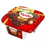 Йогурт Чудо хрустящий шоколадный соблазн 3%, 105г Йогурт Чудо хрустящий шоколадный соблазн 3%, 105г