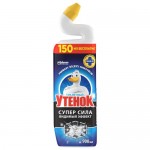 Средство чистящее Туалетный Утенок для унитазов Супер сила видимый эффект, 900мл Средство чистящее Туалетный Утенок для унитазов Супер сила видимый эффект, 900мл