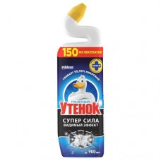 Средство чистящее Туалетный Утенок для унитазов Супер сила видимый эффект, 900мл в магазинах Фасоль