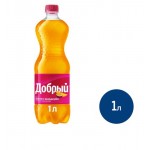 Напиток Добрый Манго-маракуйя газированный, 1л Напиток Добрый Манго-маракуйя газированный, 1л