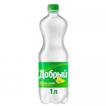 Напиток Добрый Лимон-лайм газированный, 1л Напиток Добрый Лимон-лайм газированный, 1л