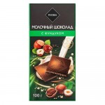 RIOBA Шоколад молочный с фундуком 31%, 100г