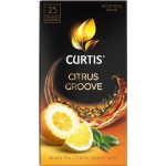 Чай Curtis Citrus Groove пакетированный 1.5г x 25шт, 37.5г Чай Curtis Citrus Groove пакетированный 1.5г x 25шт, 37.5г