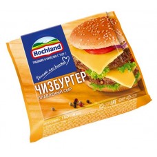 Сыр плавленый Hochland Чизбургер 45%, 150г в магазинах Фасоль