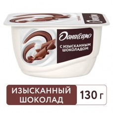 Творожок Даниссимо Браво с шоколадом 6.7%, 130г в магазинах Фасоль