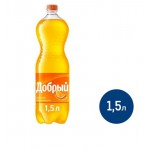 Напиток Добрый Апельсин газированный, 1.5л Напиток Добрый Апельсин газированный, 1.5л