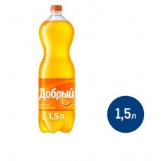 Напиток Добрый Апельсин газированный, 1.5л в магазинах Фасоль