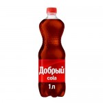 Напиток Добрый Cola газированный, 1л Напиток Добрый Cola газированный, 1л
