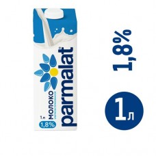 Молоко Parmalat ультрапастеризованное 1.8%, 1л в магазинах Фасоль