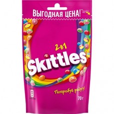 Драже Skittles 2в1, 70г в магазинах Фасоль