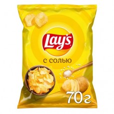 Чипсы Lay's с солью, 70г в магазинах Фасоль