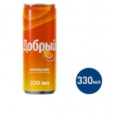 Напиток Добрый Апельсин газированный, 330мл в магазинах Фасоль