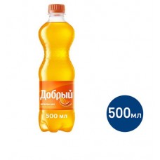 Напиток Добрый Апельсин газированный, 500мл в магазинах Фасоль