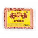 Сосиски Папа Может сочные вареные, 350г Сосиски Папа Может сочные вареные, 350г