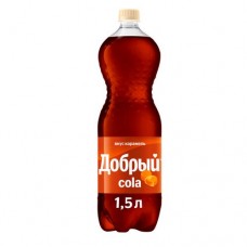 Напиток Добрый Cola Карамель газированный, 1.5л в магазинах Фасоль