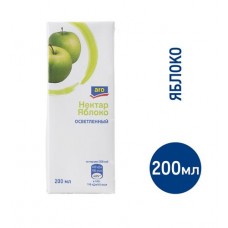 aro Нектар яблочный осветленный, 200мл в магазинах Фасоль
