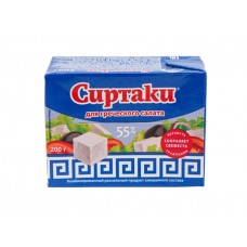 Продукт рассольный Сиртаки Original комбинированный для греческого салата 55%, 200г в магазинах Фасоль