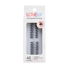 Накладные ресницы, Lovely, 40 пучков в магазинах FixPrice
