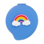 Складная расческа для волос с зеркалом, Lovely, в ассортименте Складная расческа для волос с зеркалом, Lovely, в ассортименте