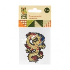 Термонаклейка на одежду, Hand Made Club, 2 шт., в ассортименте в магазинах FixPrice