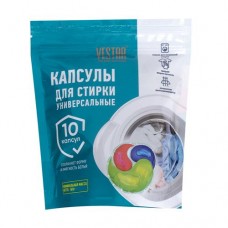 Капсулы для стирки Универсальные, VEATSAR, 10 шт. в магазинах FixPrice