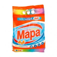 Стиральный порошок 4 в 1, Мара, 3 кг в магазинах FixPrice