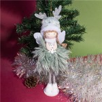 Декорация новогодняя Ангел, Снежное кружево, 27 см, в ассортименте Декорация новогодняя Ангел, Снежное кружево, 27 см, в ассортименте