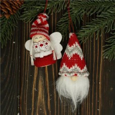 Декорация новогодняя подвесная, Снежное кружево, 7,7 см, в ассортименте в магазинах FixPrice