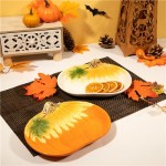 Декоративная тарелка Тыква, 22х18 см, в ассортименте