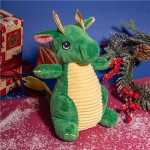 Игрушка новогодняя Дракон, Снежное кружево, 19 см, в ассортименте Игрушка новогодняя Дракон, Снежное кружево, 19 см, в ассортименте