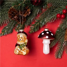 Игрушка ёлочная Ретро, Снежное кружево, в ассортименте в магазинах FixPrice