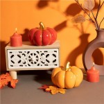 Керамическая декоративная тыква, 11 см, в ассортименте