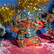 Копилка новогодняя Дракон, Снежное кружево, в ассортименте в магазинах FixPrice