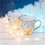 Кружка новогодняя, Снежное кружево, 560 мл, в ассортименте Кружка новогодняя, Снежное кружево, 560 мл, в ассортименте