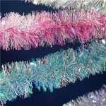 Мишура новогодняя, Снежное кружево, 2 м, в ассортименте